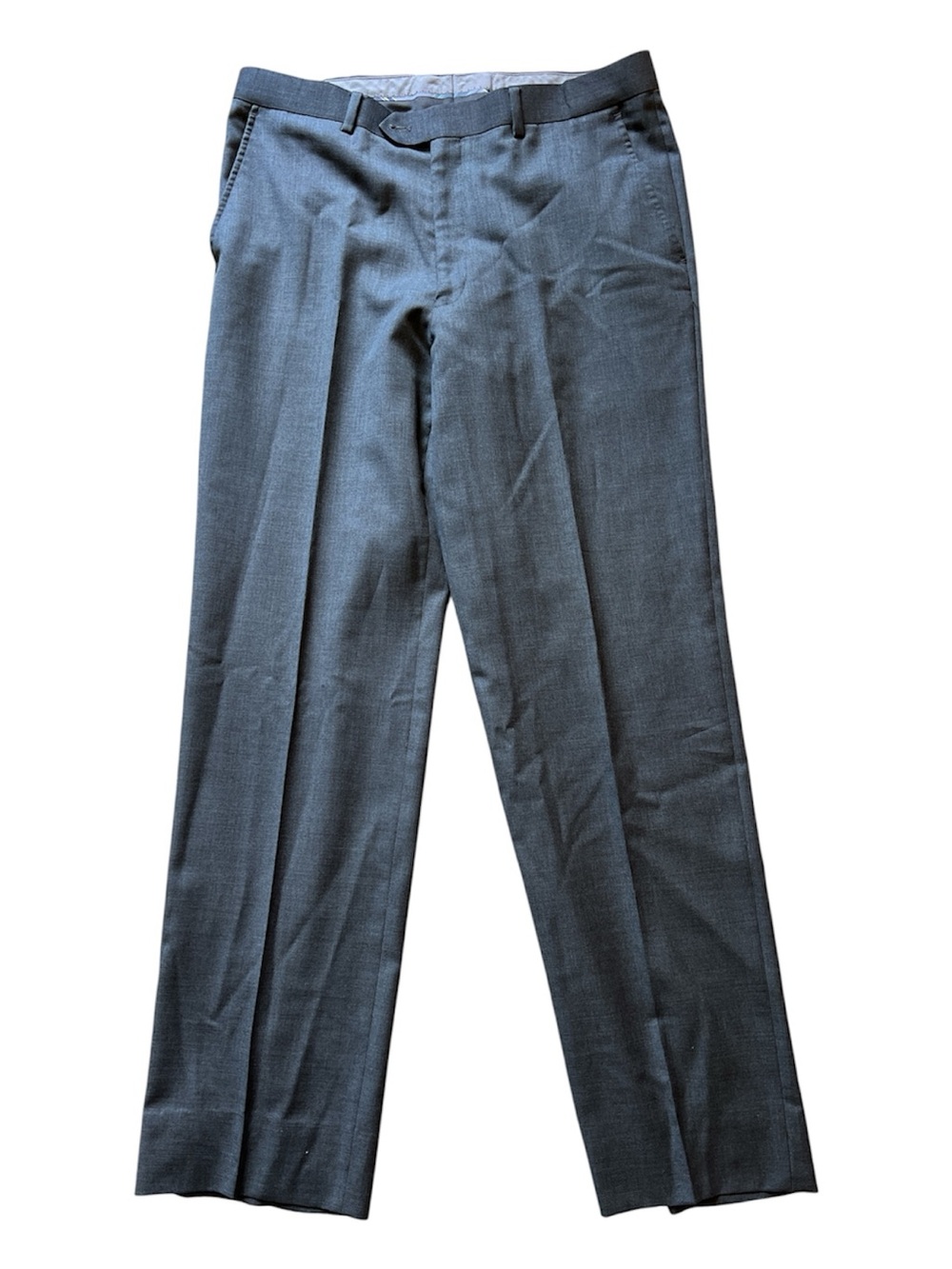 Zanetti Elements 2 Pc Suit 42L 36W 100% Wool Lavorazione Sartoriale Ticknors